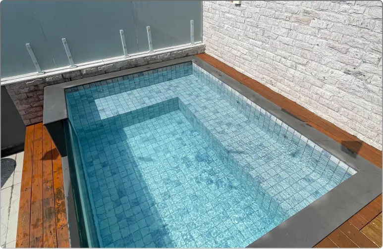 Projeto iGUi - Piscina entregue