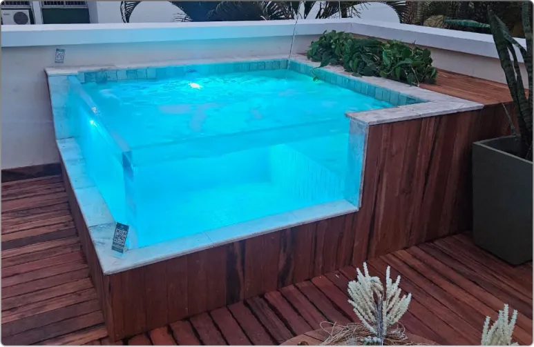 Projeto iGUi - Piscina entregue