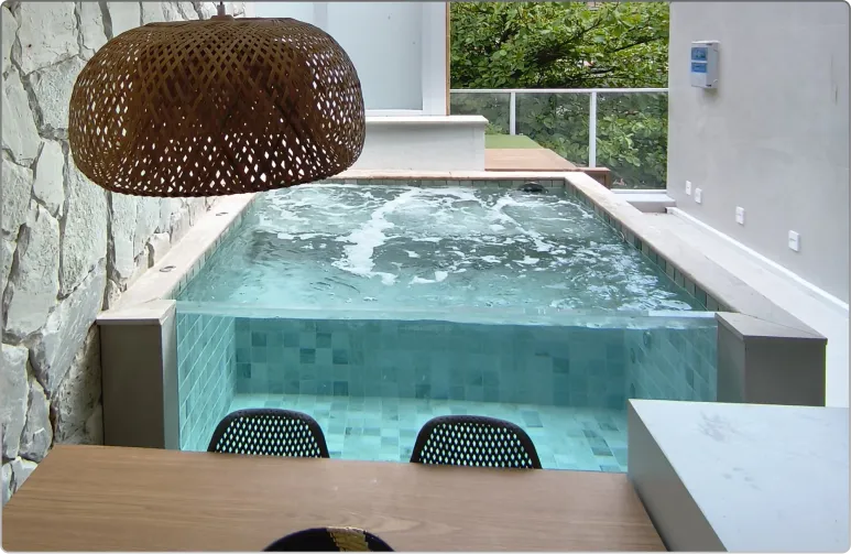 Projeto iGUi - Piscina entregue