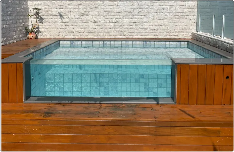 Projeto iGUi - Piscina entregue